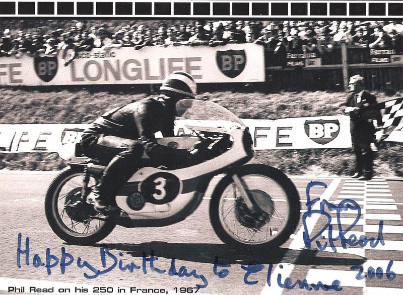 Phil read autographe 2006